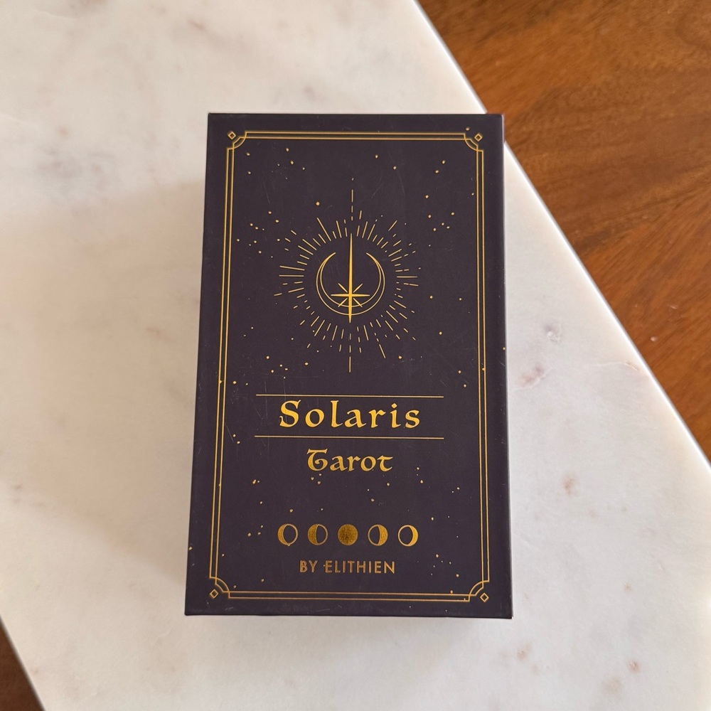 Solaris Tarot Card Deck Star Wars Elithien
